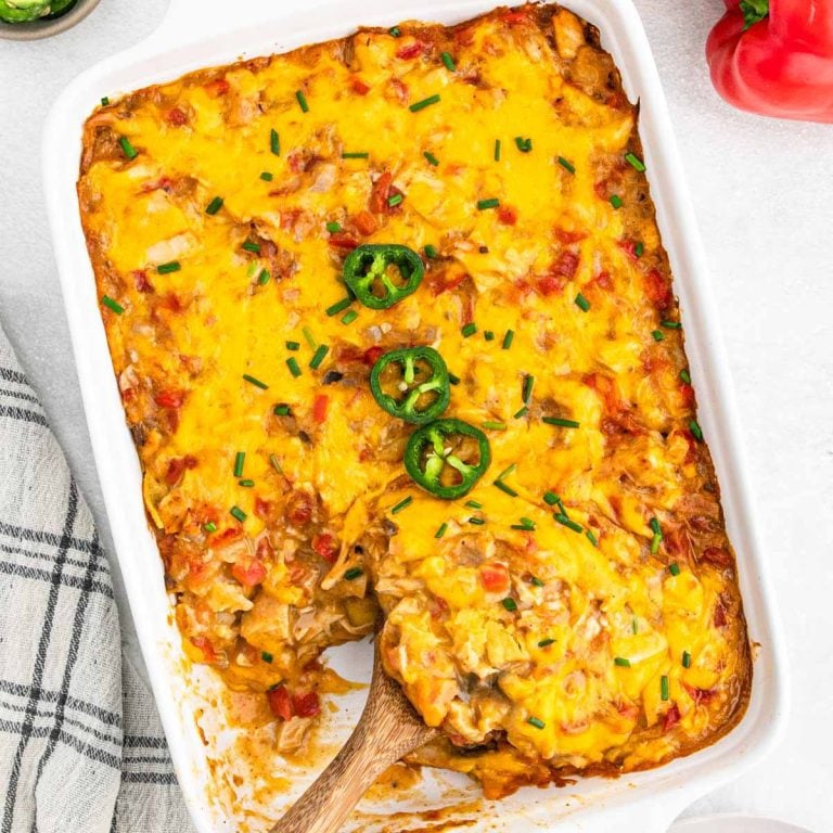 Best Mexican Casserole Recipe (+ VIDEO)- Easy Mexican casserole