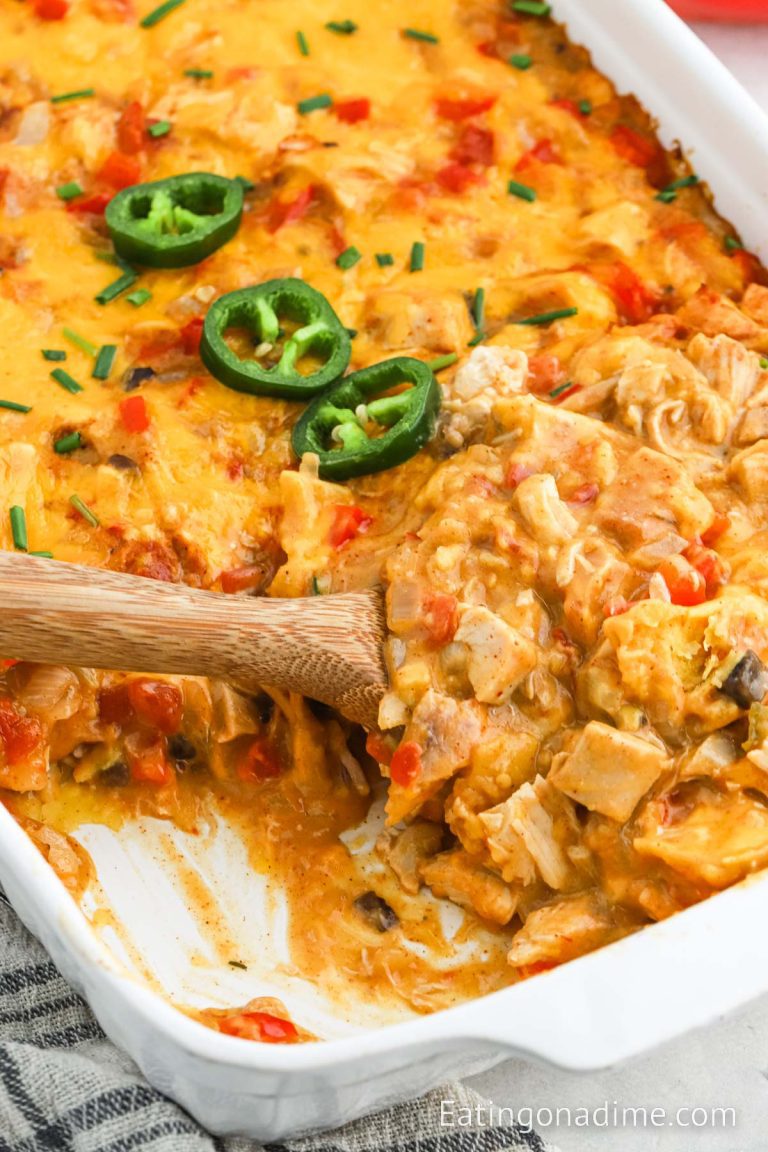 King Ranch Chicken Casserole - Eating on a Dime