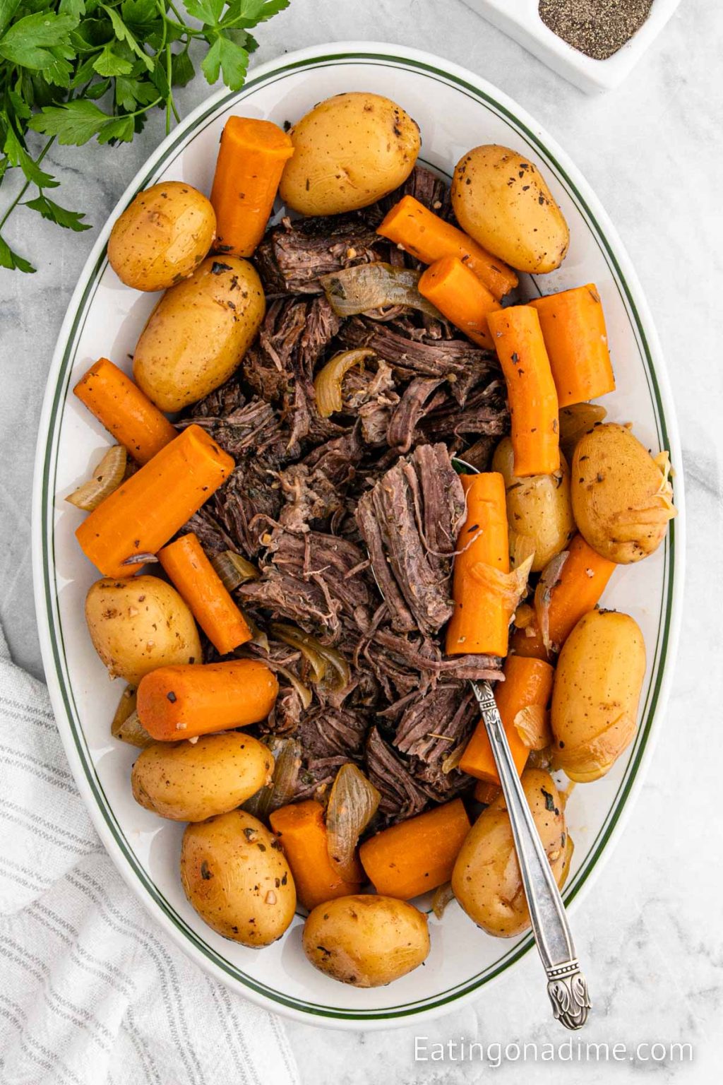 Oven Pot Roast - Eating on a Dime