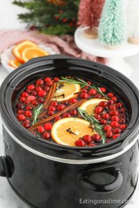 Slow Cooker Christmas Potpourri - Eating on a Dime