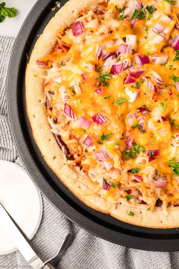 Grilled BBQ Chicken Pizza Recipe