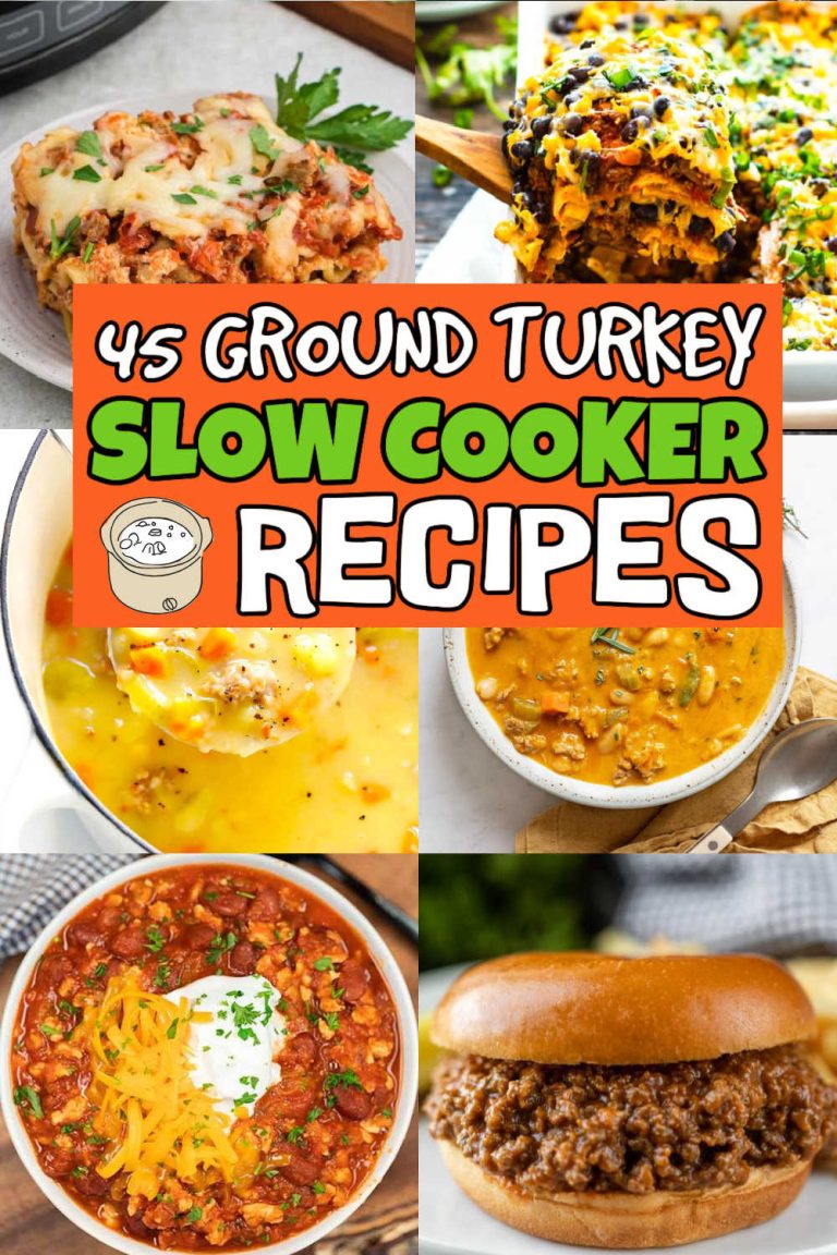 45 Ground Turkey Crock Pot Recipes - Eating on a Dime