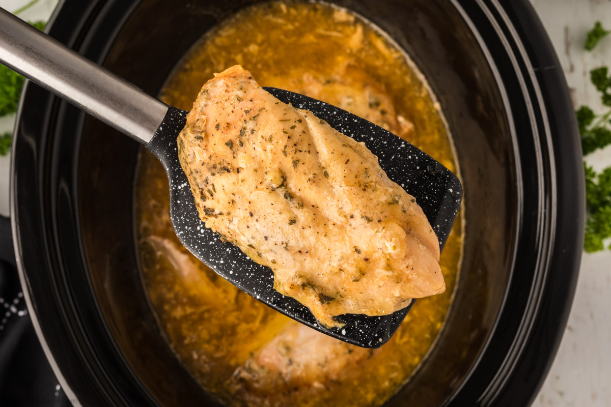 Crockpot Ranch Chicken - Eating on a Dime