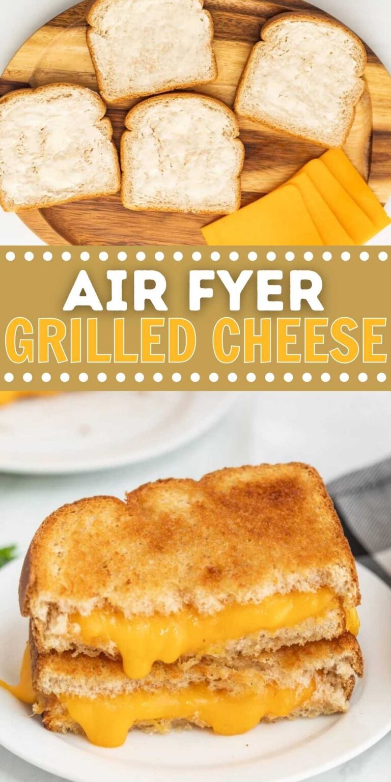 Air Fryer Grilled Cheese - Eating on a Dime