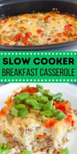 CrockPot Breakfast Casserole Recipe - Crock pot Egg casserole