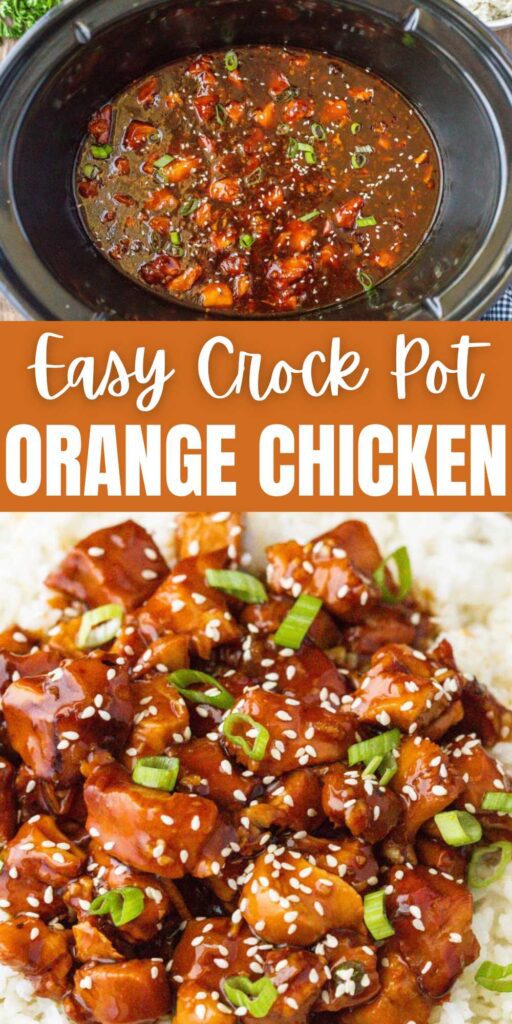 Crockpot Orange Chicken - slow cooker orange chicken recipe