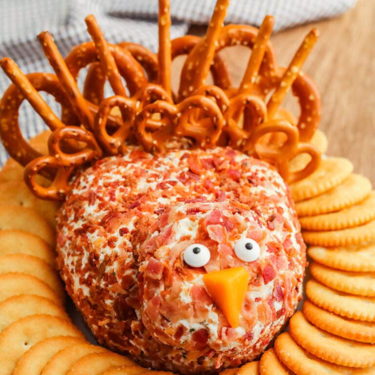 Turkey Cheese Ball - Eating on a Dime