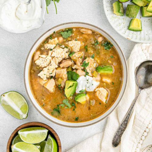 Green Chile Chicken Soup Recipe, Quick and Easy