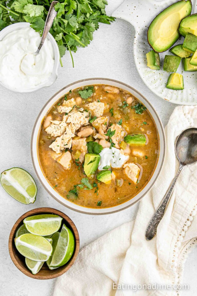 Green Chile Chicken Soup Recipe, Quick and Easy