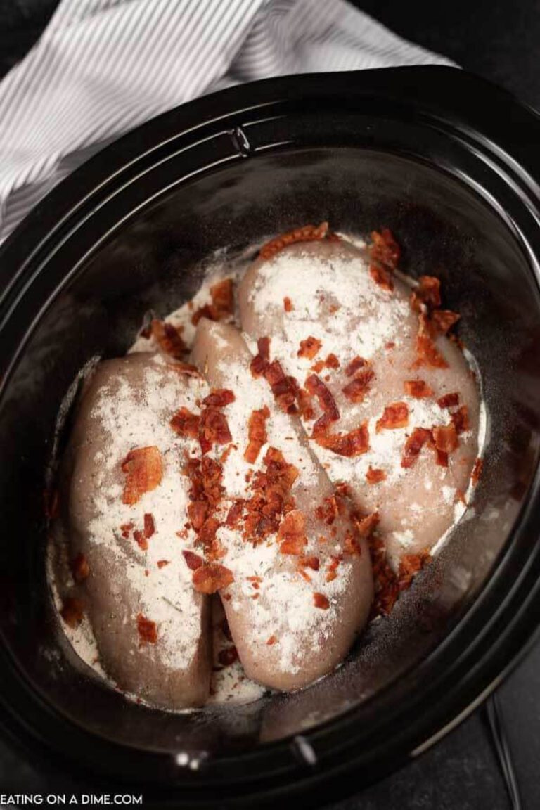 Slow Cooker Crack Chicken & Video - Eating on a Dime