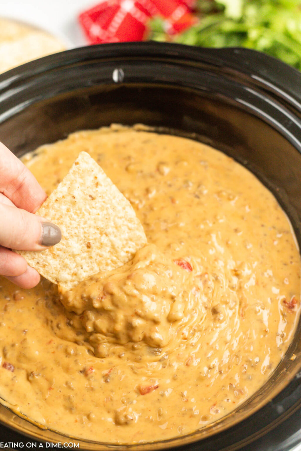 Crock Pot Rotel Dip Recipe Easy Rotel Dip With Just 3 Ingredients 8670