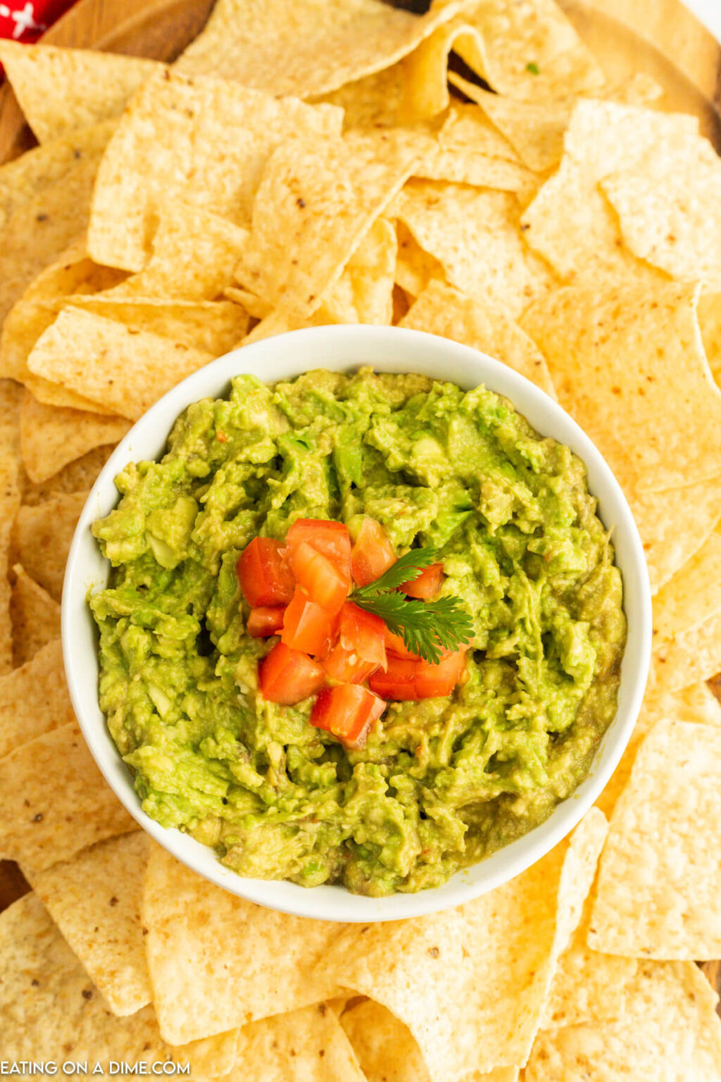 Easy Guacamole Recipe with Salsa, Eating on a Dime