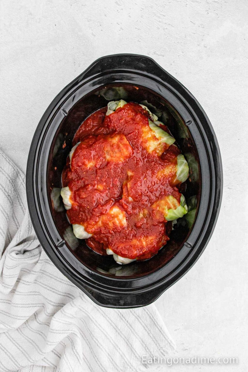 Slow Cooker Cabbage Rolls