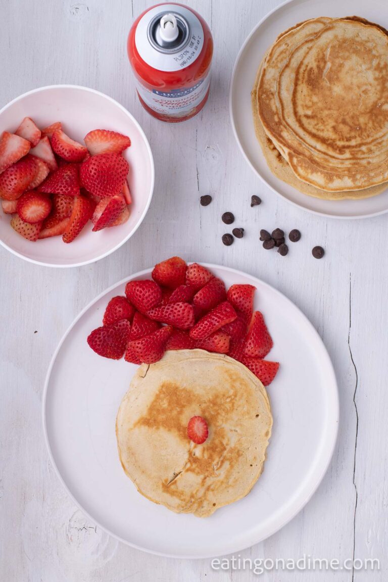 Santa Pancakes - Santa Claus Pancakes