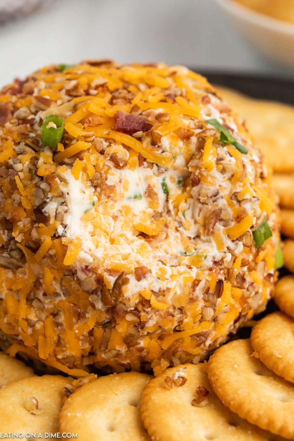 Bacon Ranch Cheese Ball - Eating on a Dime