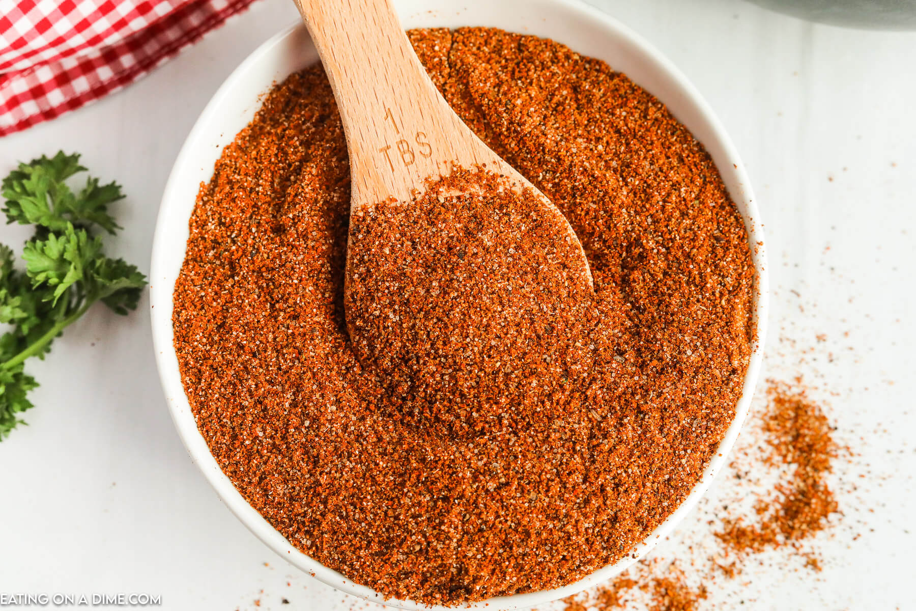 Homemade Chili Seasoning Mix (McCormick Copycat): 2 Tbsp chili