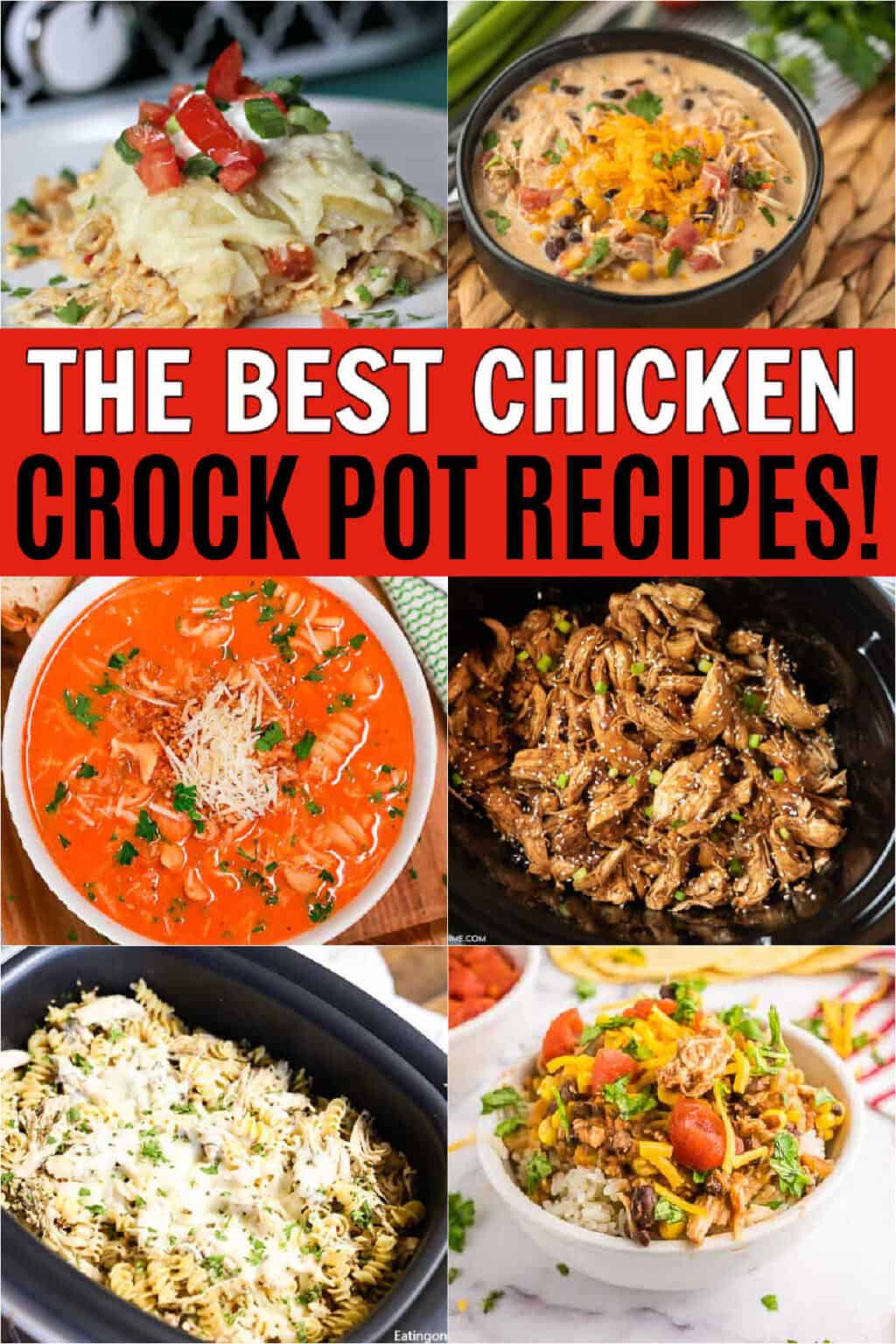 Crock pot chicken recipes - easy slow cooker chicken recipes