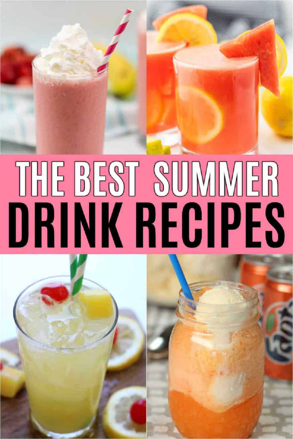 Easy summer drinks - refreshing and easy summer drink recipes