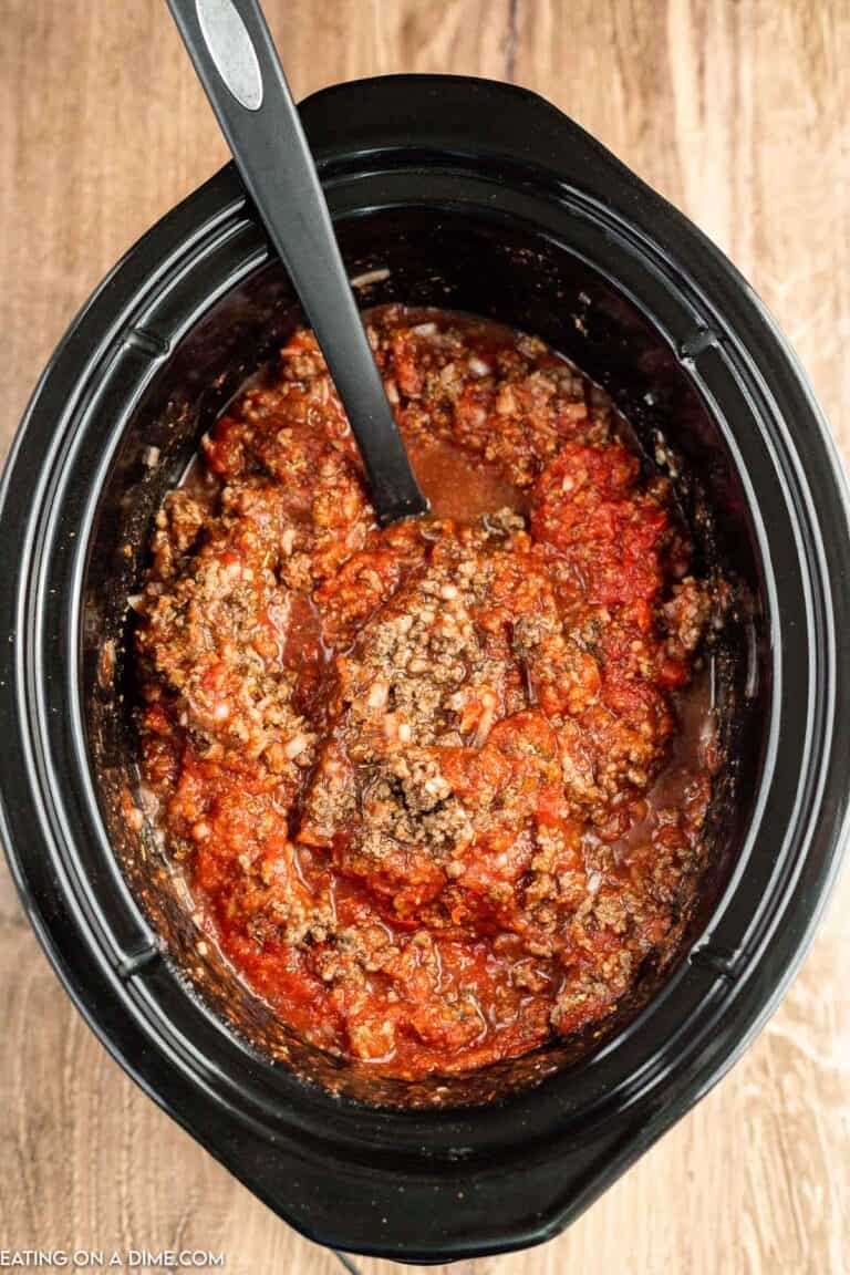 Slow Cooker Bolognese Sauce Recipe, Eating on a Dime