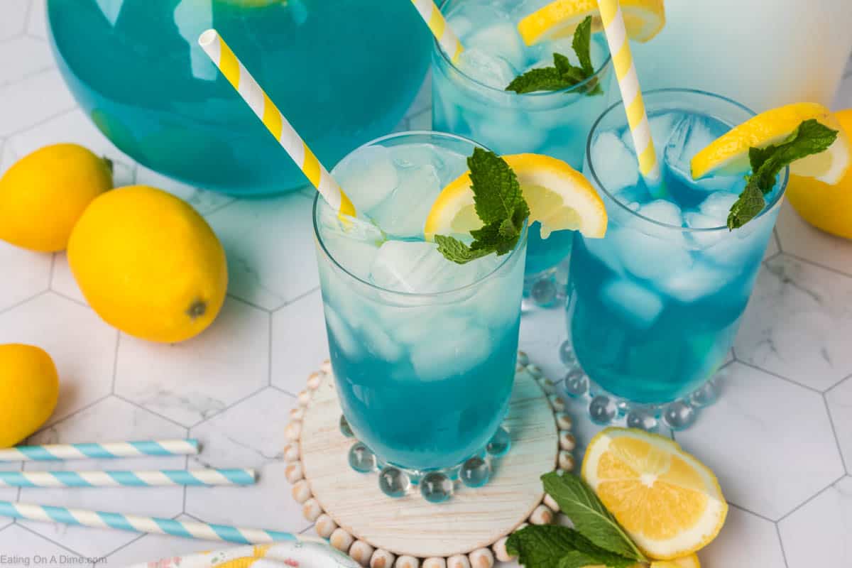 Blue Lemonade - Eating on a Dime