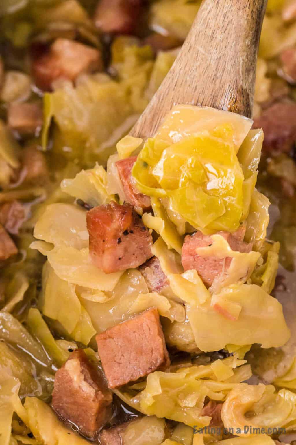 Crockpot Ham and Cabbage Recipe