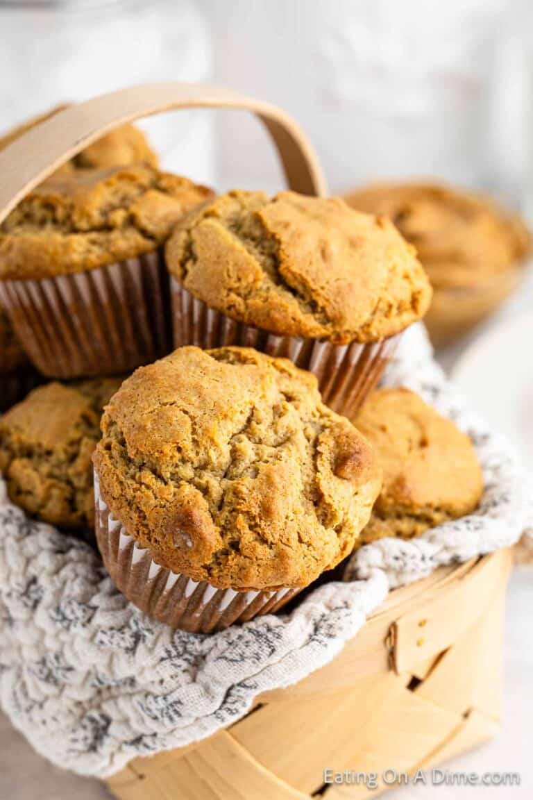 Peanut Butter Muffins - Eating on a Dime