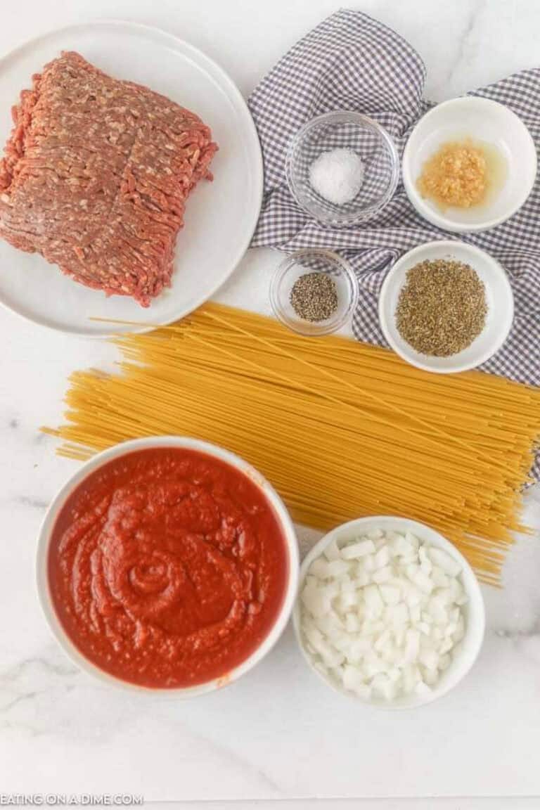 One Pot Spaghetti Recipe - how to make One Pot Spaghetti