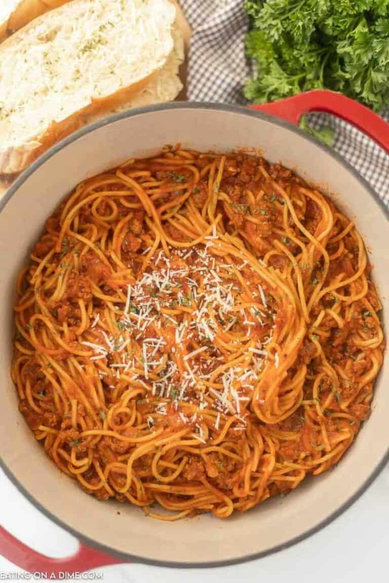 One Pot Spaghetti Recipe - how to make One Pot Spaghetti