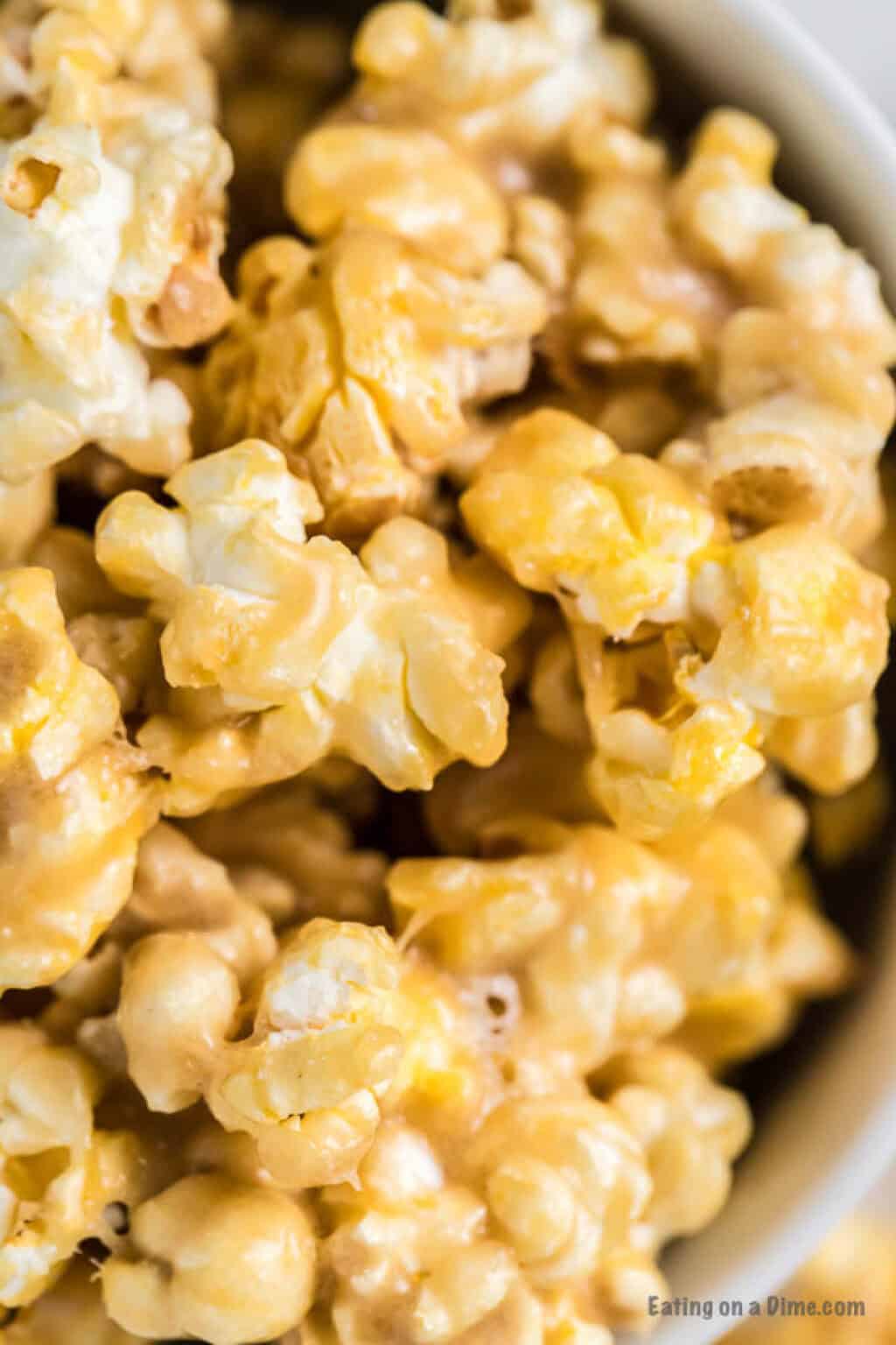 Caramel Marshmallow Popcorn - Marshmallow Caramel Popcorn