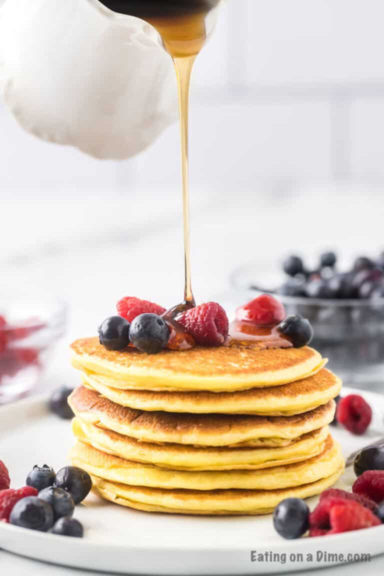 Greek yogurt pancakes - easy Greek yogurt pancakes recipe