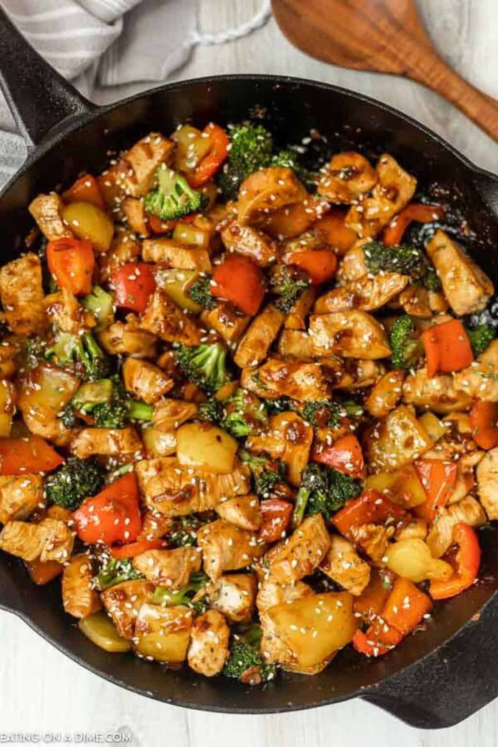 Easy Chicken Stir Fry Recipe - Simple Chicken Stir Fry