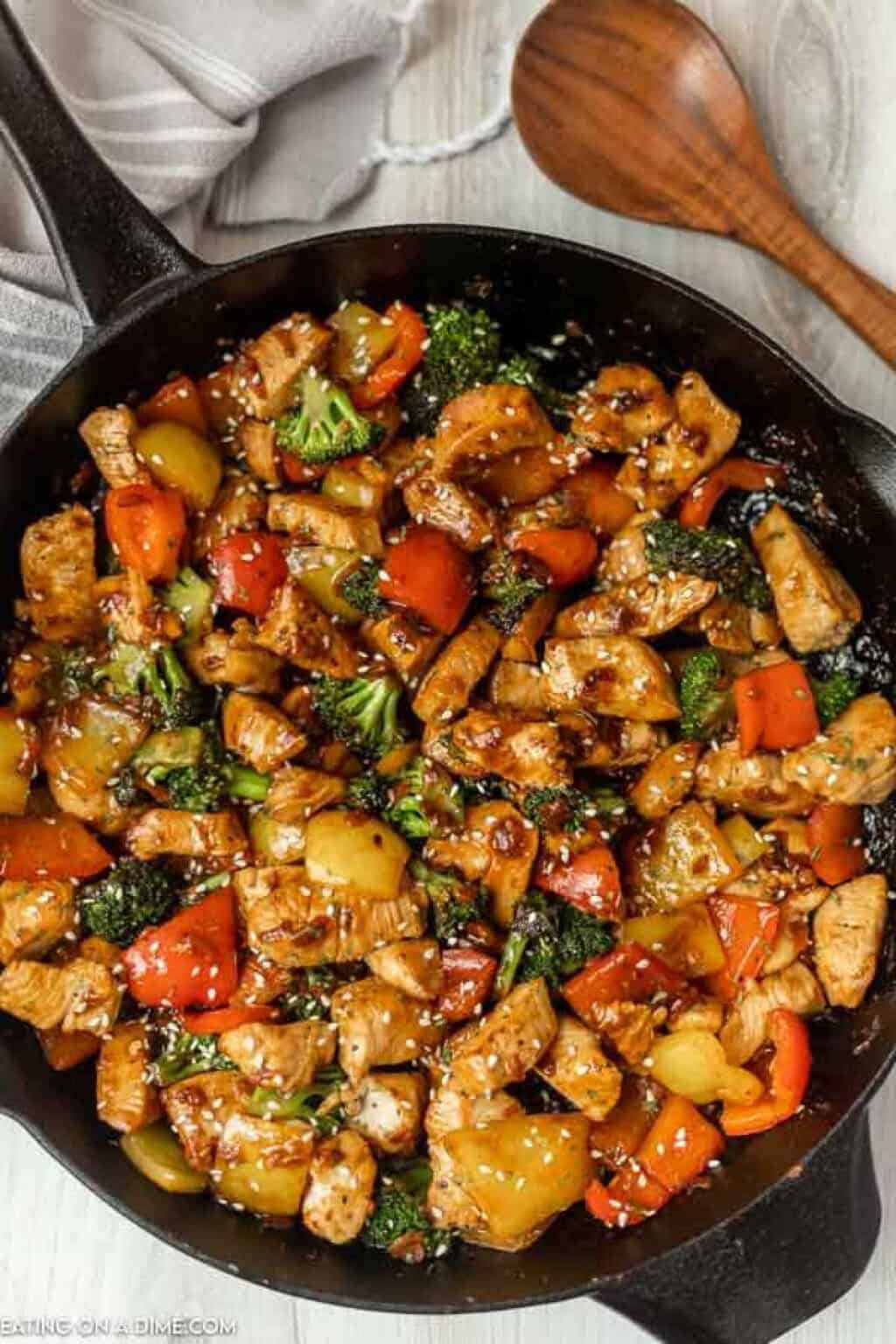 Easy Chicken Stir Fry Recipe - Simple Chicken Stir Fry