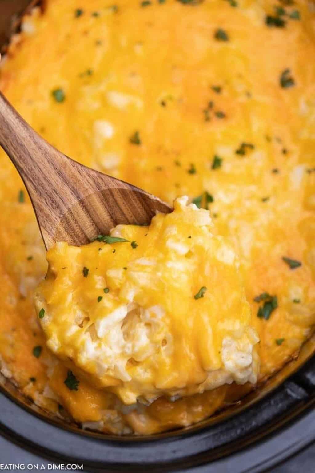 Crockpot Cheesy Potatoes Crock Pot Cheesy Potato Recipe