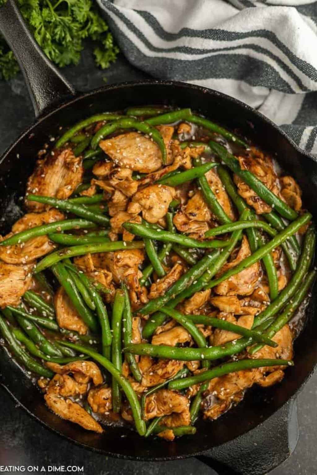 Panda Express String Bean Chicken Recipe - Eating on a Dime