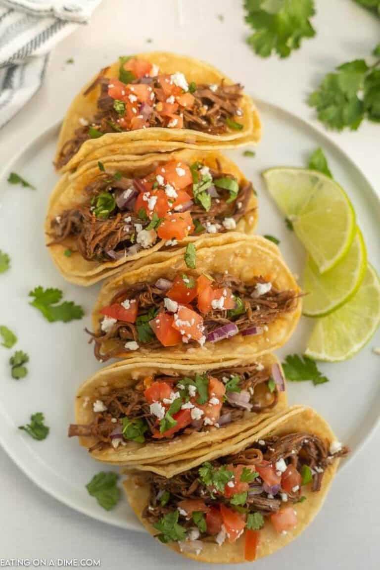 Instant pot street tacos - pressure cooker street tacos in minutes