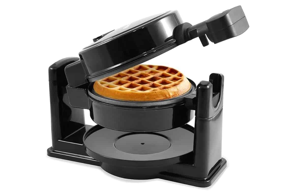 Elite Gourmet Dual Rotating Flip Waffle Maker