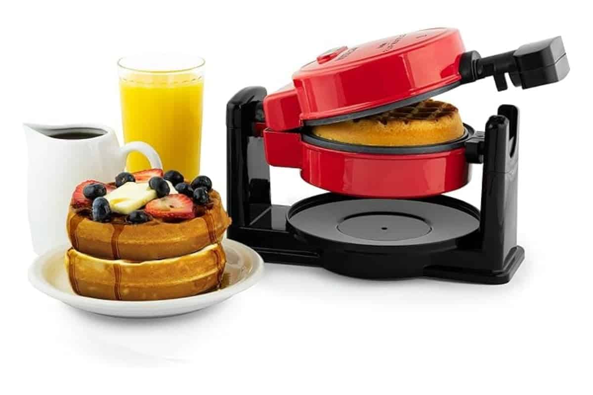 Nostalgia MyMini Flip Belgian Waffle Maker