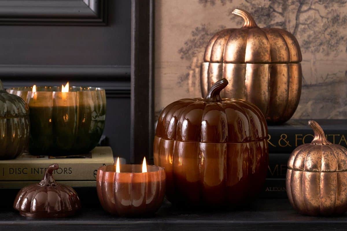 Pumpkin Candles